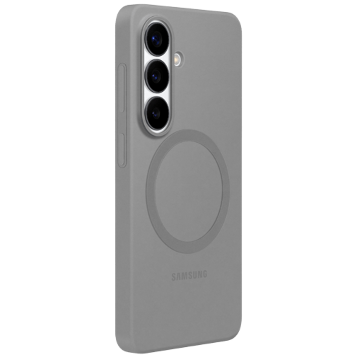 Samsung Samsung Galaxy S26+ Siliconen Back Cover Grijs (Magnetisch)