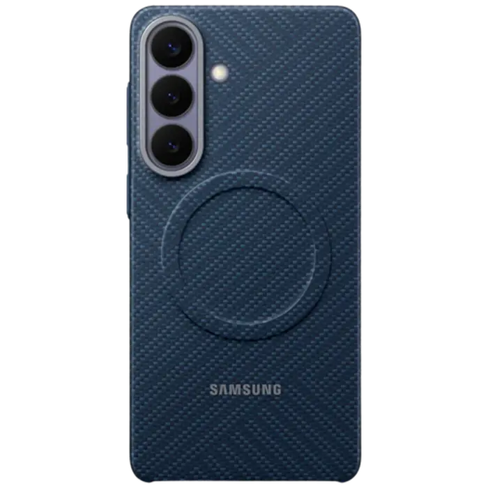 Samsung Samsung Galaxy S26+ Carbon Back Cover Magnetisch Blauw