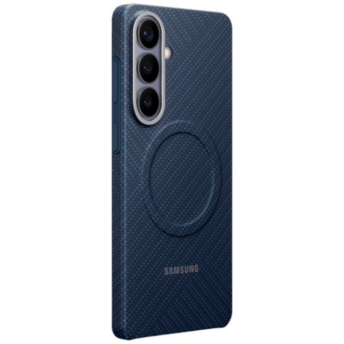 Samsung Samsung Galaxy S26+ Carbon Back Cover Magnetisch Blauw
