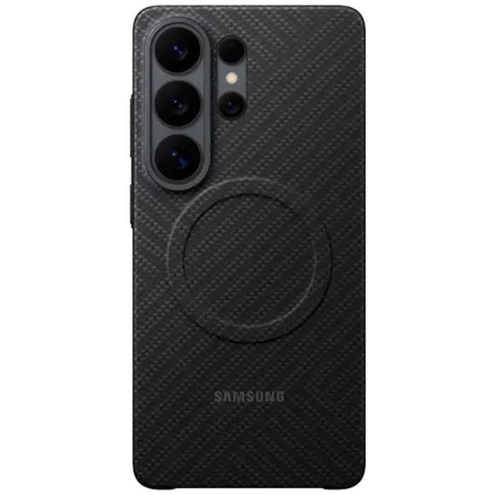 Samsung Samsung Carbon Back Cover Zwart Magnetisch - Galaxy S26 Ultra