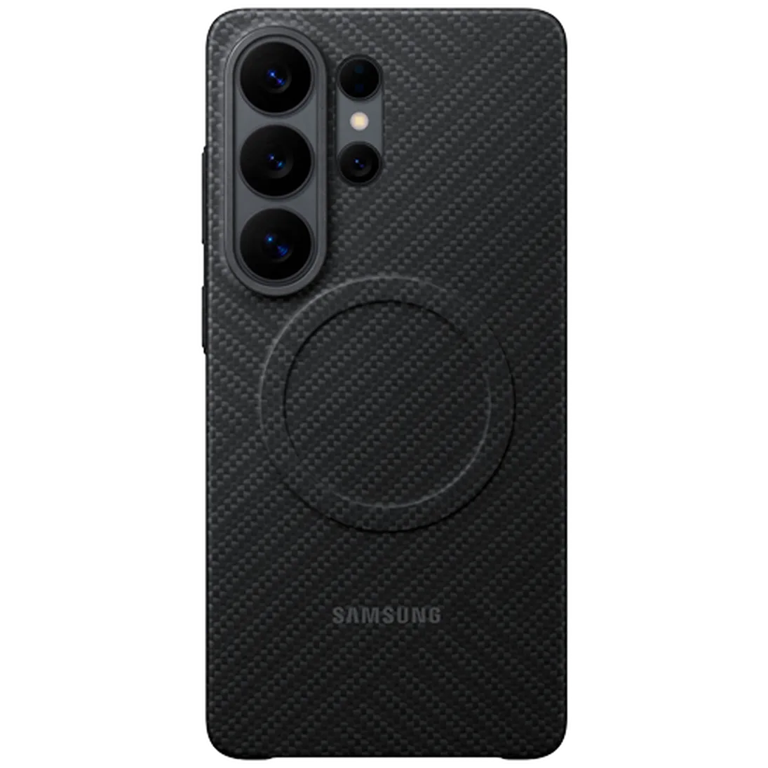 Samsung Samsung Carbon Back Cover Zwart Magnetisch - Galaxy S26 Ultra