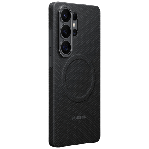 Samsung Samsung Carbon Back Cover Zwart Magnetisch - Galaxy S26 Ultra
