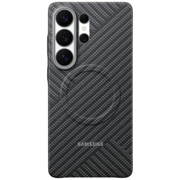 Samsung Samsung Galaxy S26 Ultra Carbon Back Cover Grijs Magnetisch