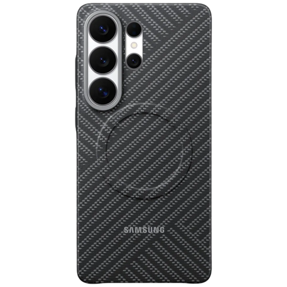 Samsung Samsung Galaxy S26 Ultra Carbon Back Cover Grijs Magnetisch
