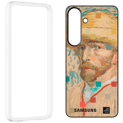 Samsung Samsung Flipsuit Van Gogh Portret Back Cover voor Galaxy S25