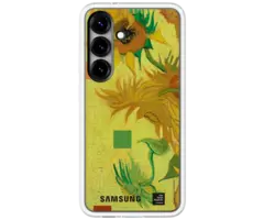 Samsung Samsung Flipsuit Van Gogh Bloem Back Cover voor Galaxy S25