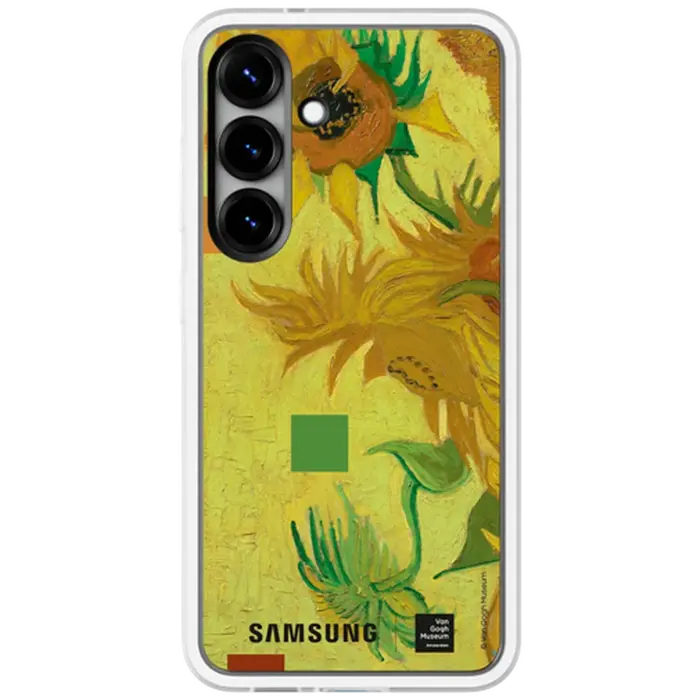 Samsung Samsung Flipsuit Van Gogh Bloem Back Cover voor Galaxy S25