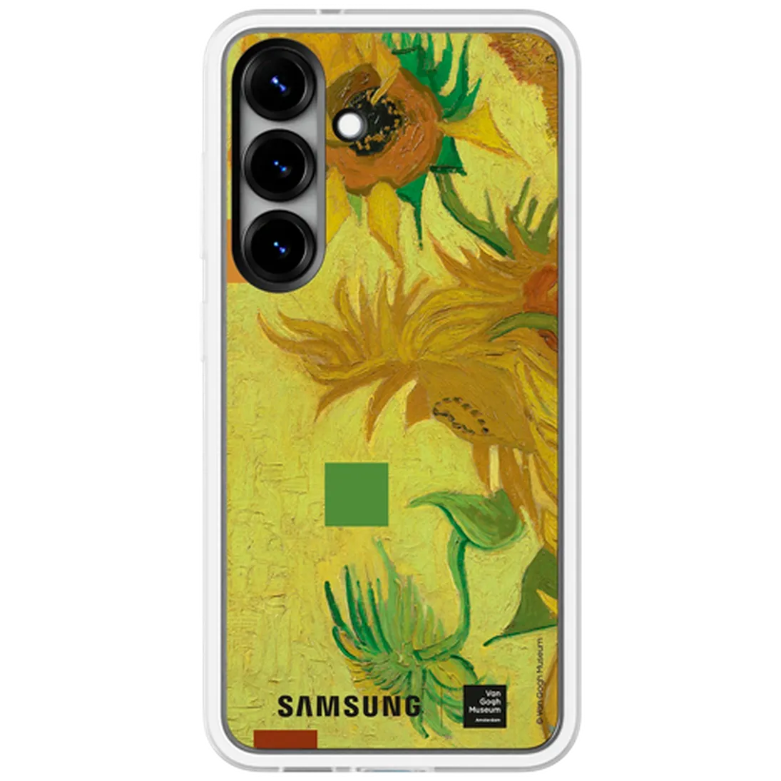 Samsung Samsung Flipsuit Van Gogh Bloem Back Cover voor Galaxy S25