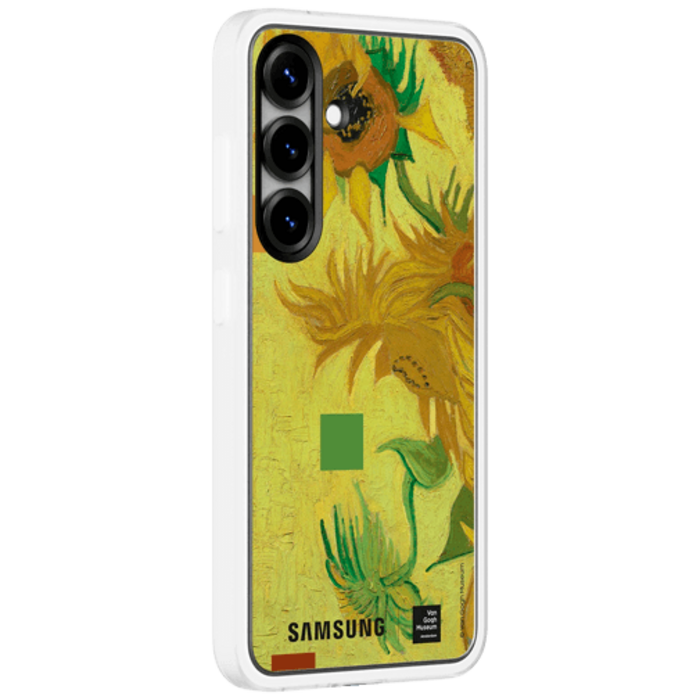 Samsung Samsung Flipsuit Van Gogh Bloem Back Cover voor Galaxy S25