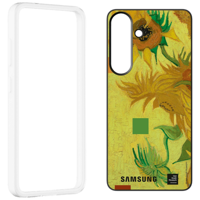 Samsung Samsung Flipsuit Van Gogh Bloem Back Cover voor Galaxy S25
