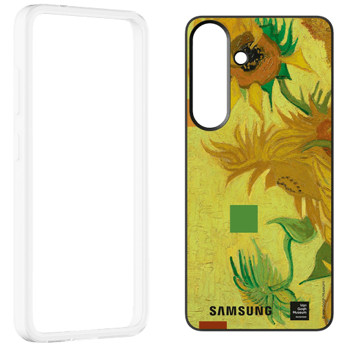 Samsung Samsung Flipsuit Van Gogh Bloem Back Cover voor Galaxy S25