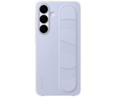 Samsung Samsung Galaxy S25 FE Standing Grip Siliconen Back Cover - Lichtblauw