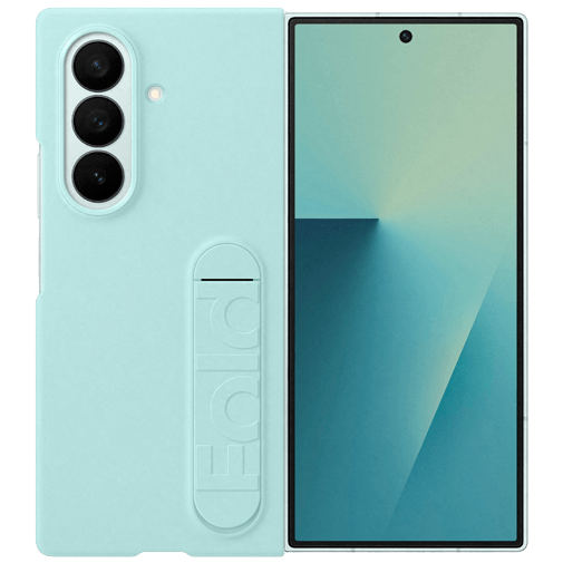 Samsung Samsung Standing Siliconen Back Cover Mint - Galaxy Z Fold 7