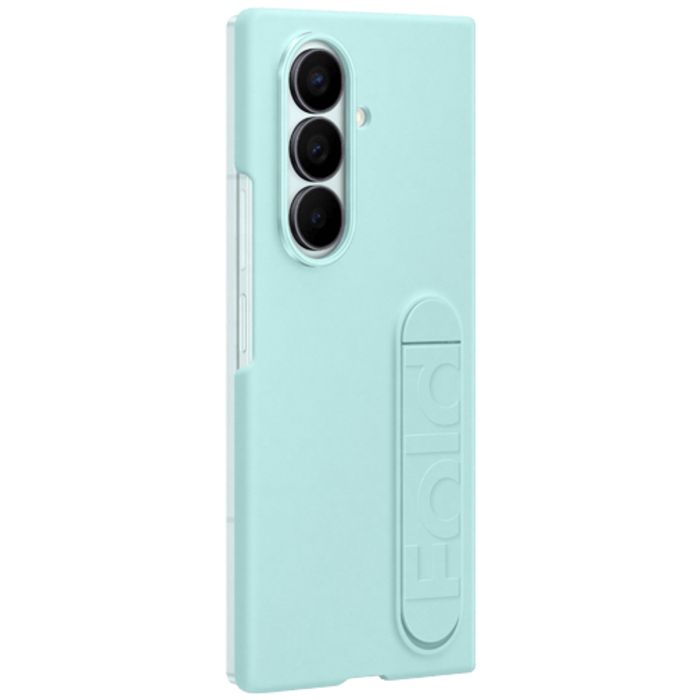 Samsung Samsung Standing Siliconen Back Cover Mint - Galaxy Z Fold 7