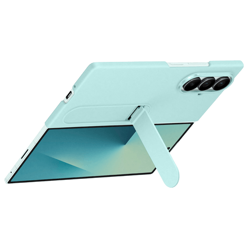 Samsung Samsung Standing Siliconen Back Cover Mint - Galaxy Z Fold 7