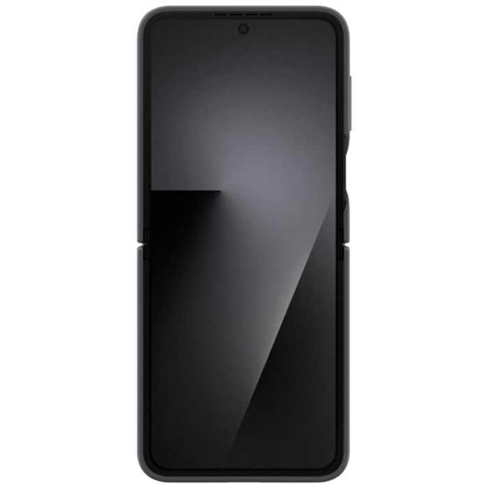 Samsung Samsung Siliconen Back Cover met Ring Zwart Galaxy Z Flip 6 / Flip 7 FE