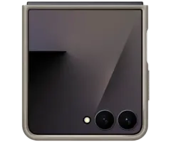 Samsung Samsung Galaxy Z Flip 7 Kindsuit PU-Lederen Back Cover - Grijs