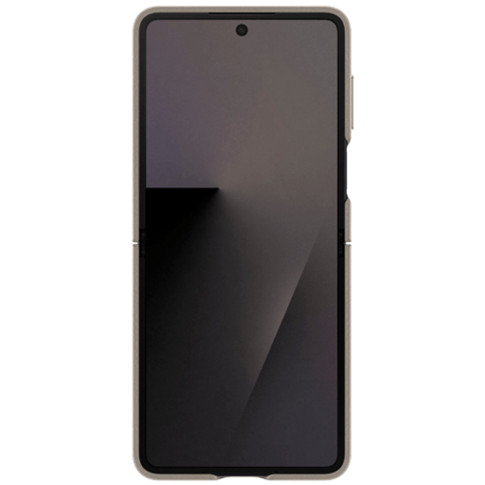 Samsung Samsung Galaxy Z Flip 7 Kindsuit PU-Lederen Back Cover - Grijs