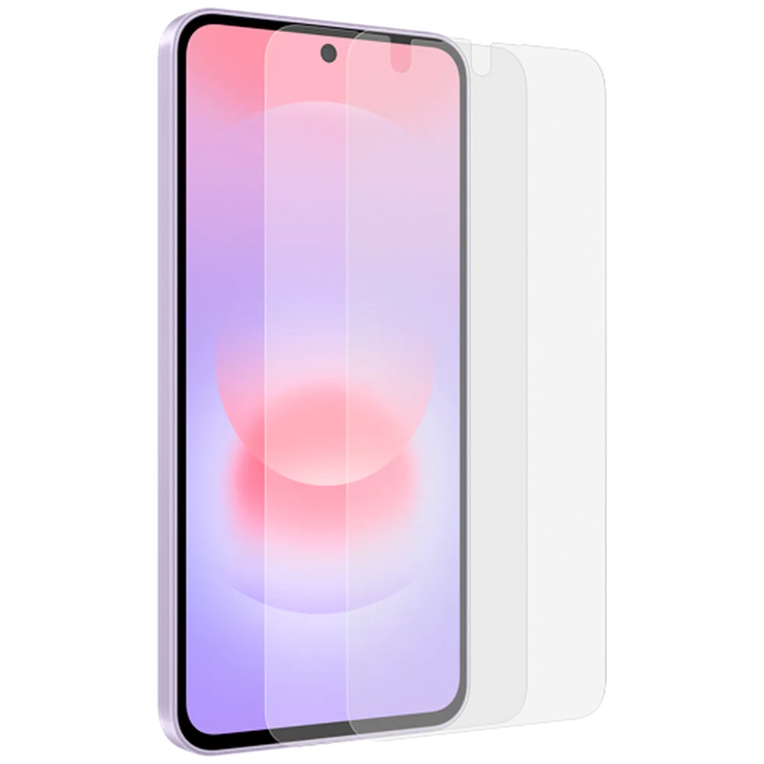 Samsung Samsung Galaxy A37 5G Plastic Clear Screenprotector - 2-Pack