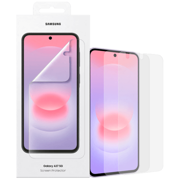 Samsung Samsung Galaxy A37 5G Plastic Clear Screenprotector - 2-Pack