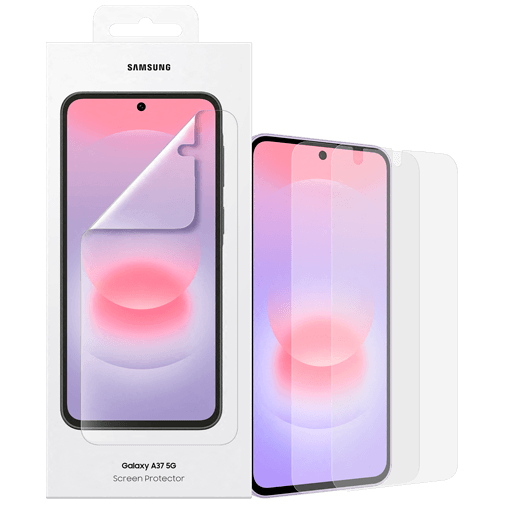 Samsung Samsung Galaxy A37 5G Plastic Clear Screenprotector - 2-Pack
