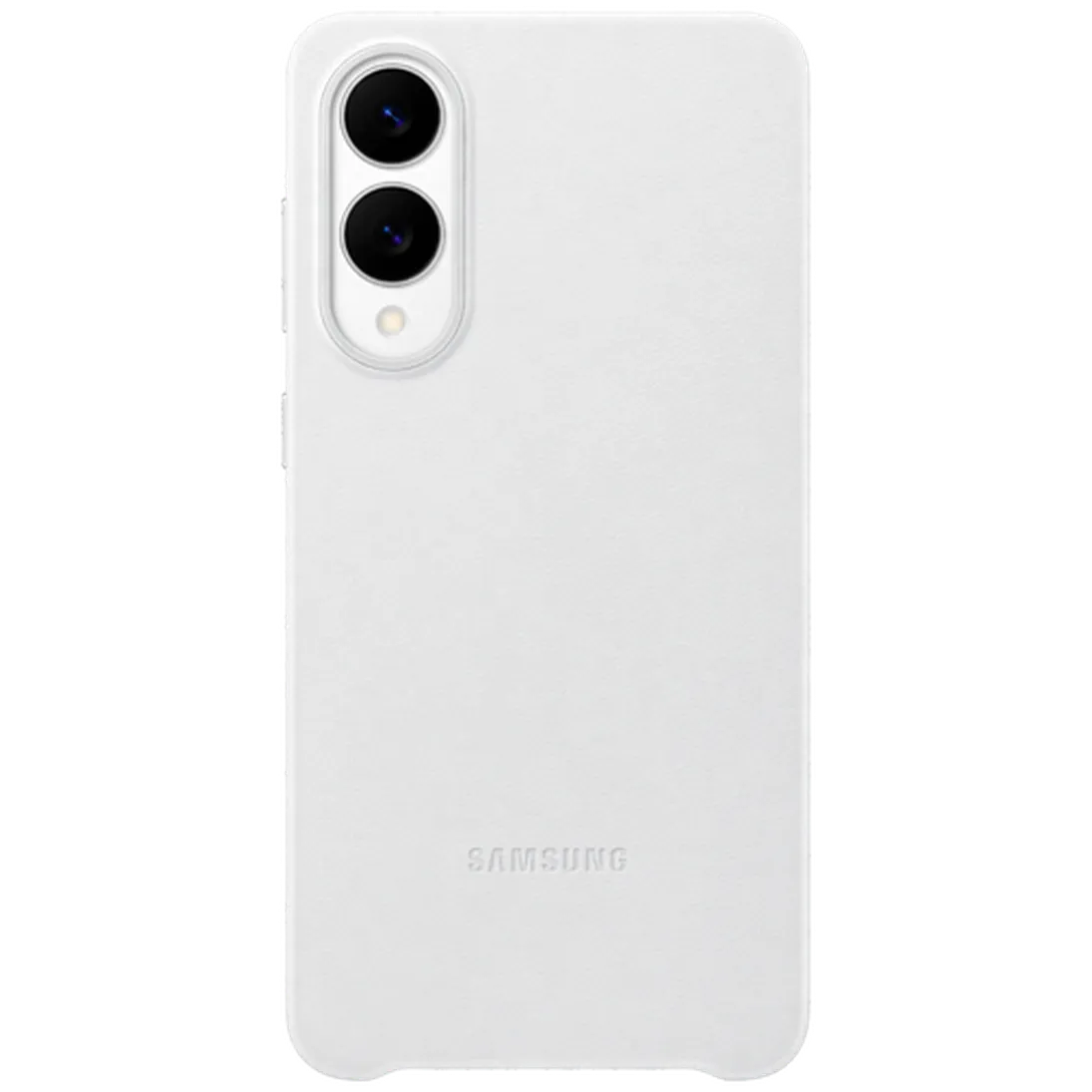 Samsung Samsung Kindsuit PU-leer Back Cover Lichtgrijs (Galaxy S25 Edge)