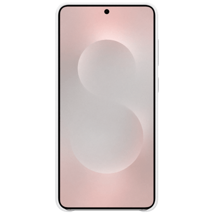 Samsung Samsung Kindsuit PU-leer Back Cover Lichtgrijs (Galaxy S25 Edge)