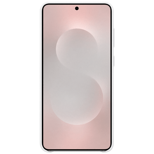 Samsung Samsung Kindsuit PU-leer Back Cover Lichtgrijs (Galaxy S25 Edge)