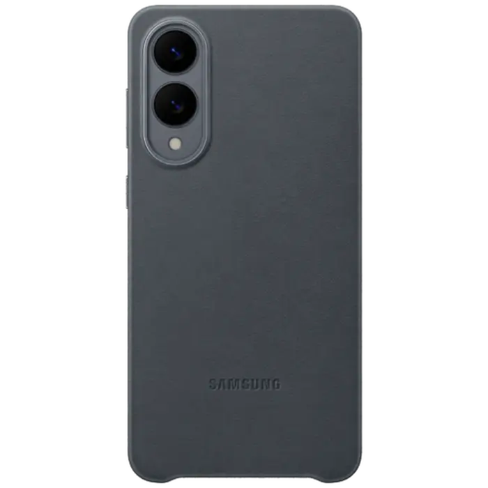 Samsung Samsung Kindsuit PU-leer Back Cover Zwart voor Galaxy S25 Edge