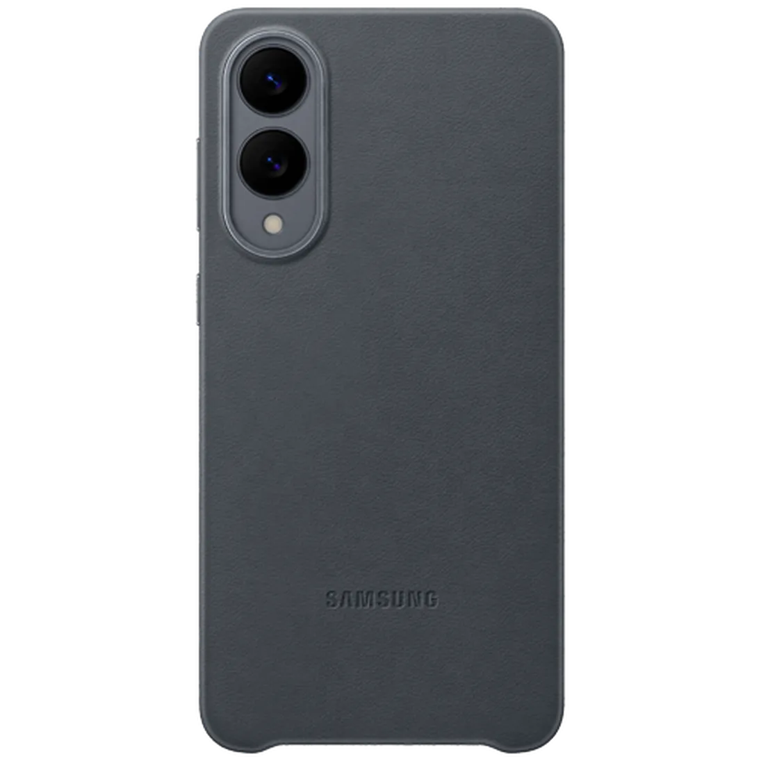 Samsung Samsung Kindsuit PU-leer Back Cover Zwart voor Galaxy S25 Edge