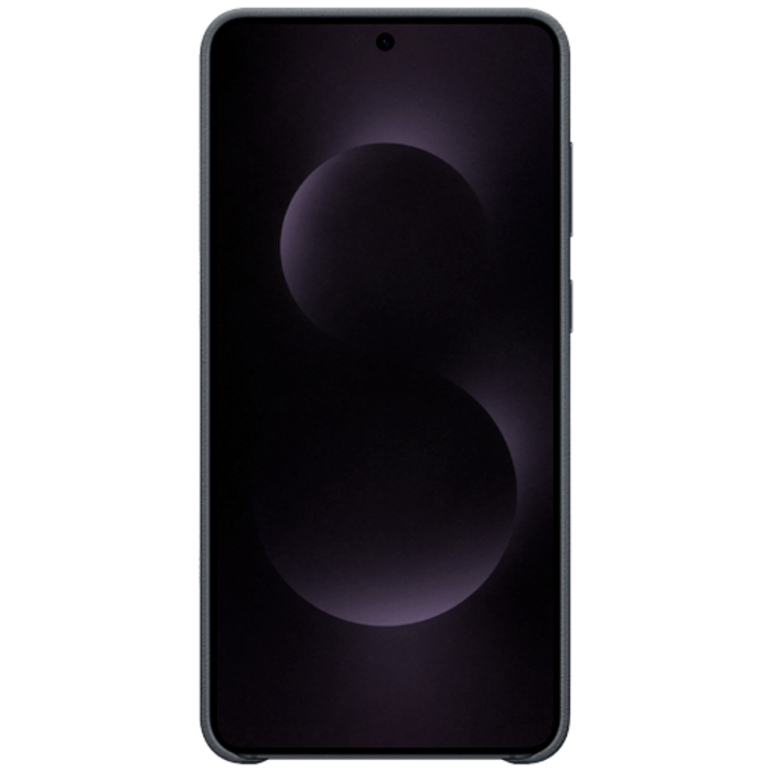 Samsung Samsung Kindsuit PU-leer Back Cover Zwart voor Galaxy S25 Edge