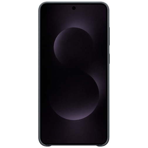 Samsung Samsung Kindsuit PU-leer Back Cover Zwart voor Galaxy S25 Edge