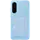 Samsung Galaxy A36 5G TPU Card Slot Back Cover - Blauw