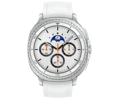 Samsung Samsung Galaxy Watch 8 Classic 46mm Smartwatch - Zilver (Witte Band)