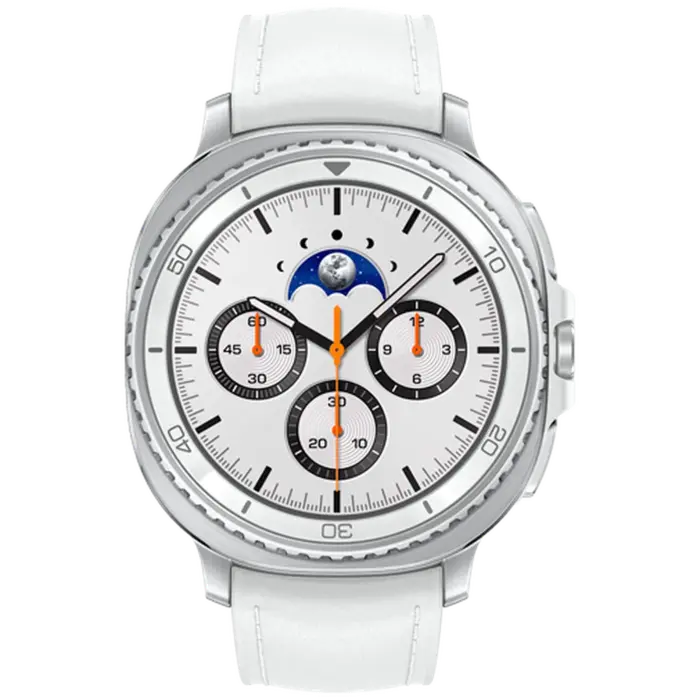 Samsung Samsung Galaxy Watch 8 Classic 46mm Smartwatch - Zilver (Witte Band)