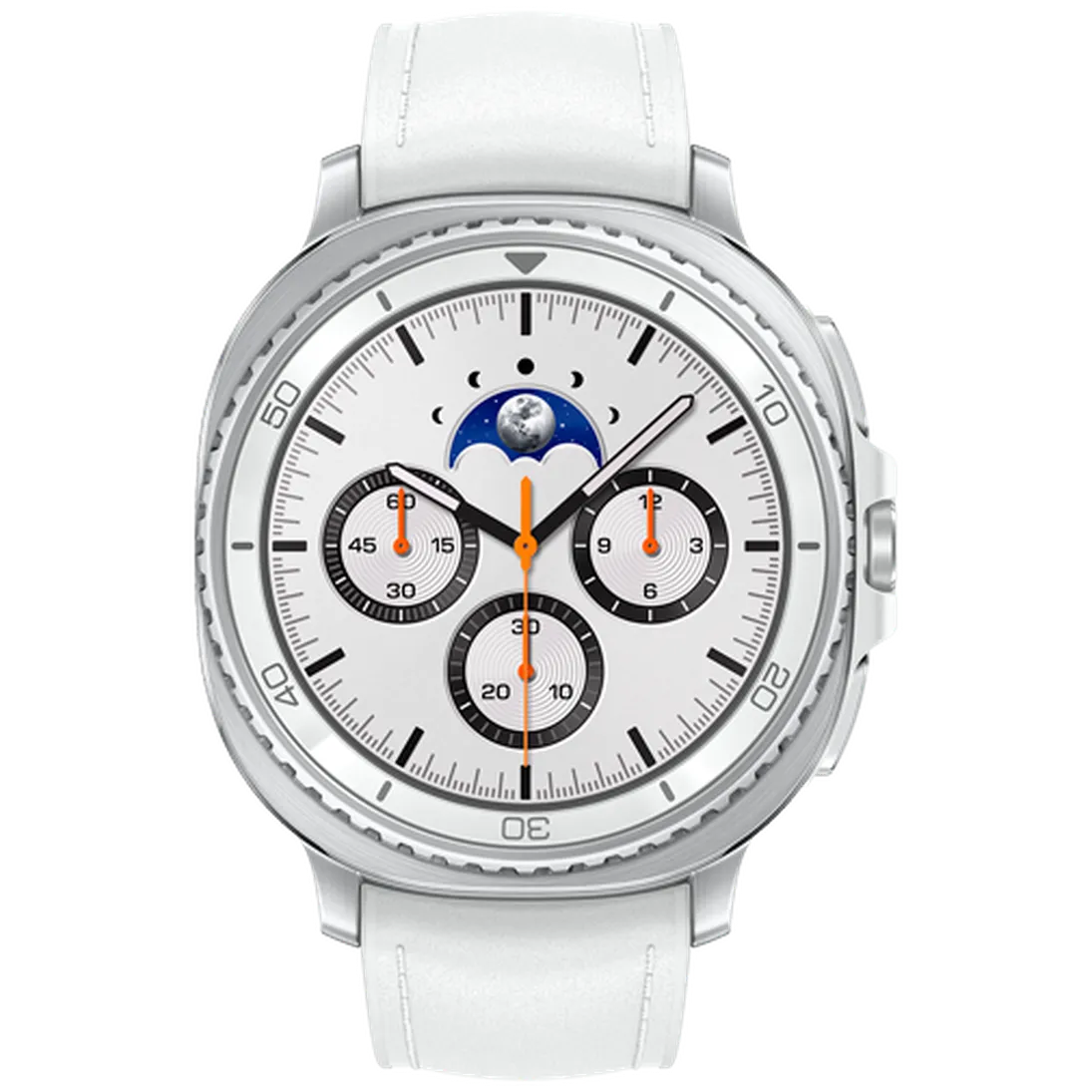 Samsung Samsung Galaxy Watch 8 Classic 46mm Smartwatch - Zilver (Witte Band)