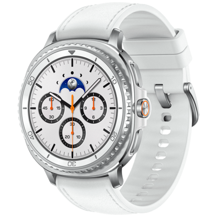 Samsung Samsung Galaxy Watch 8 Classic 46mm Smartwatch - Zilver (Witte Band)