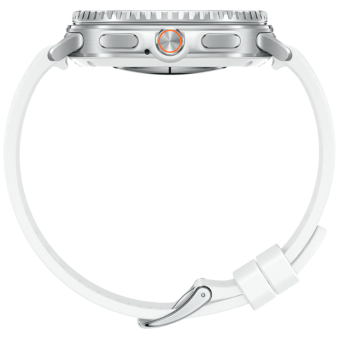 Samsung Samsung Galaxy Watch 8 Classic 46mm Smartwatch - Zilver (Witte Band)