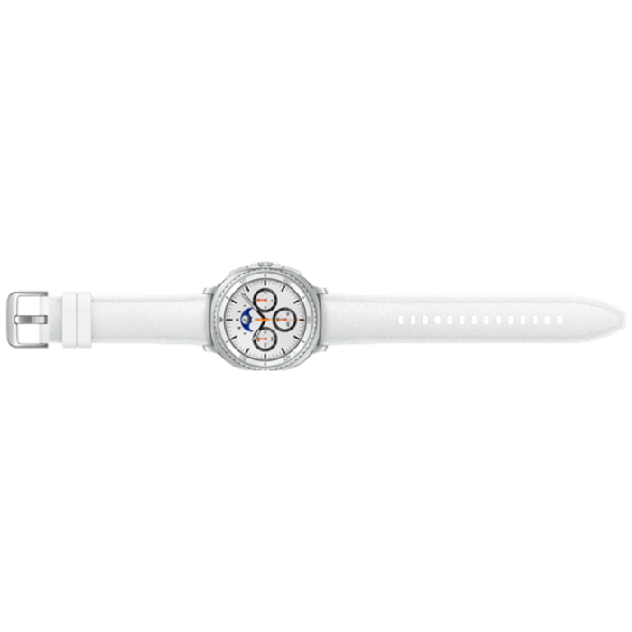 Samsung Samsung Galaxy Watch 8 Classic 46mm Smartwatch - Zilver (Witte Band)