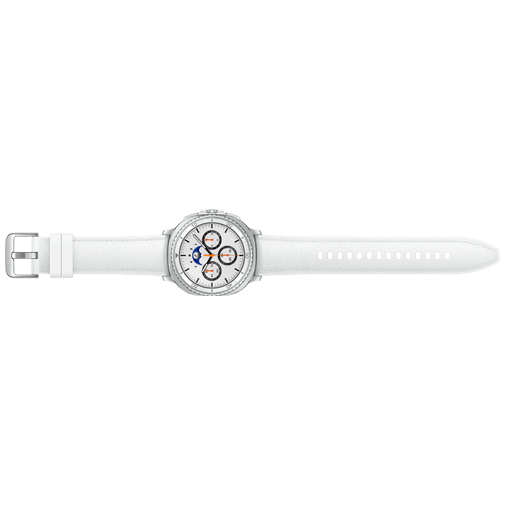 Samsung Samsung Galaxy Watch 8 Classic 46mm Smartwatch - Zilver (Witte Band)