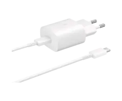 Samsung Samsung EP-TA800 USB-C Snellader 25W met USB-C Kabel (1m) - Wit
