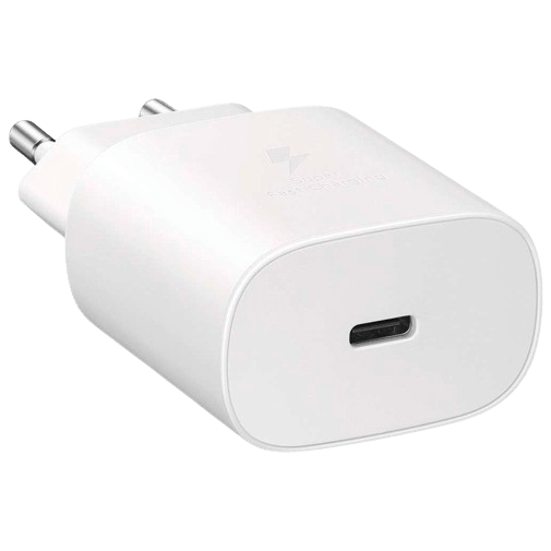 Samsung Samsung EP-TA800 USB-C Snellader 25W met USB-C Kabel (1m) - Wit