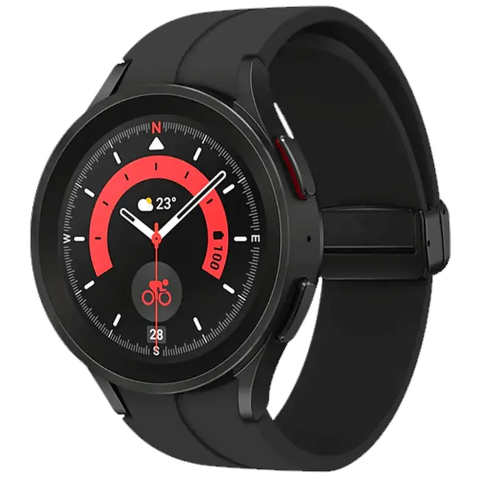 Samsung Samsung Galaxy Watch 5 Pro 4G LTE Smartwatch - 45mm Titanium Zwart