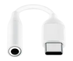 Samsung Samsung EE-UC10J USB-C naar 3.5mm Jack Adapter - Wit