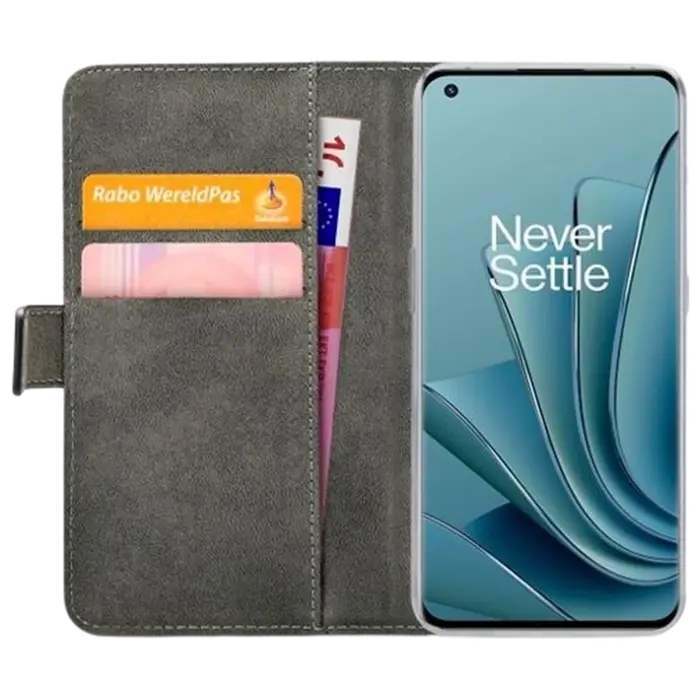Mobilize Mobilize PU-Leren Book Case voor OnePlus 10 Pro - Zwart