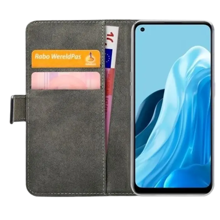 Mobilize Mobilize PU-Leren Book Case Zwart voor Oppo Reno7 Lite / Reno8 Lite 5G