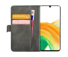 Mobilize Mobilize Classic Gelly Wallet Book Case - Samsung Galaxy A33 5G - Zwart