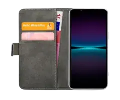 Mobilize Mobilize Classic Gelly Wallet Book Case Sony Xperia 1 IV - PU-Lederen Hoesje - Zwart
