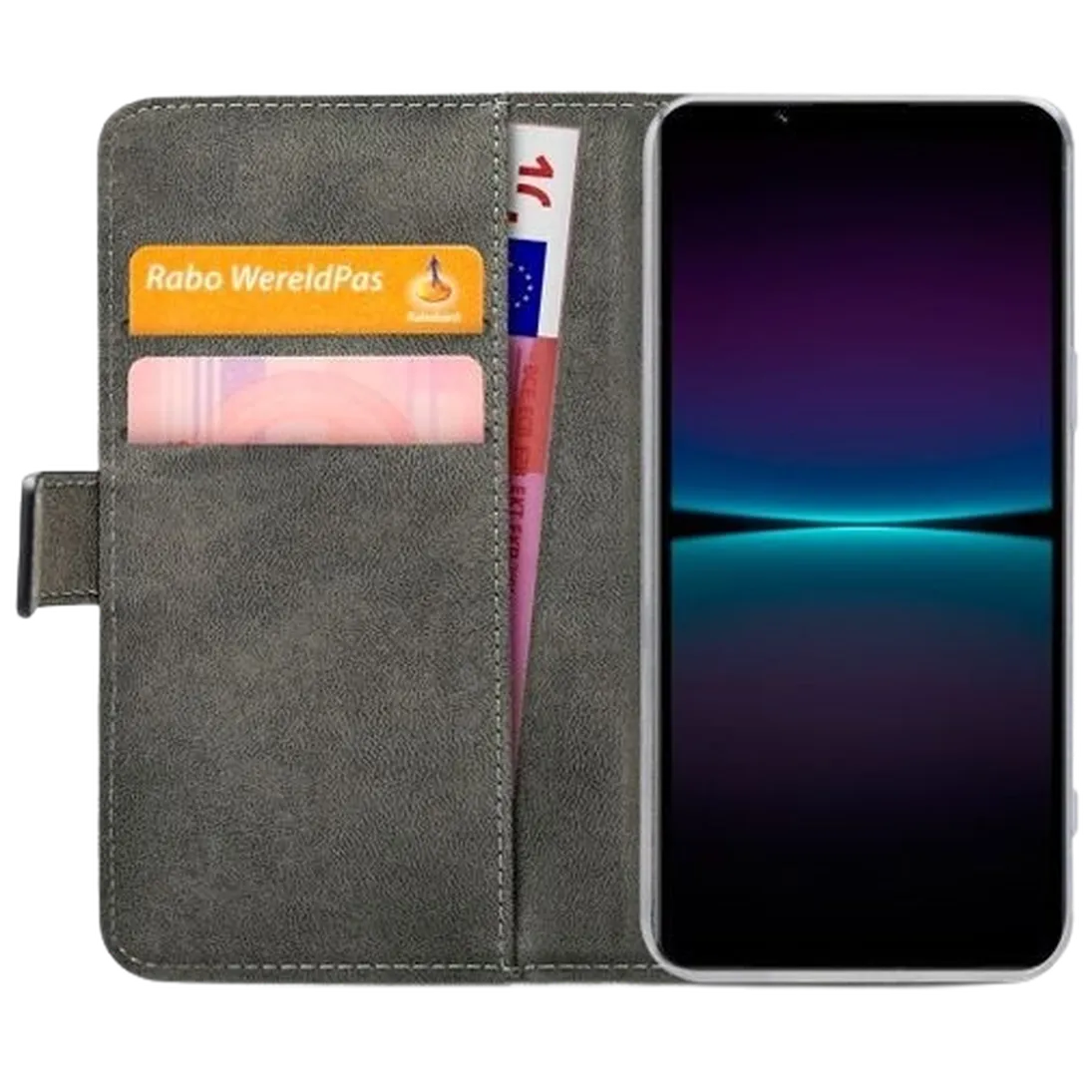 Mobilize Mobilize Classic Gelly Wallet Book Case Sony Xperia 1 IV - Zwart