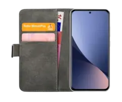 Mobilize Mobilize Classic Gelly Wallet Book Case voor Xiaomi 12 / 12X - Zwart
